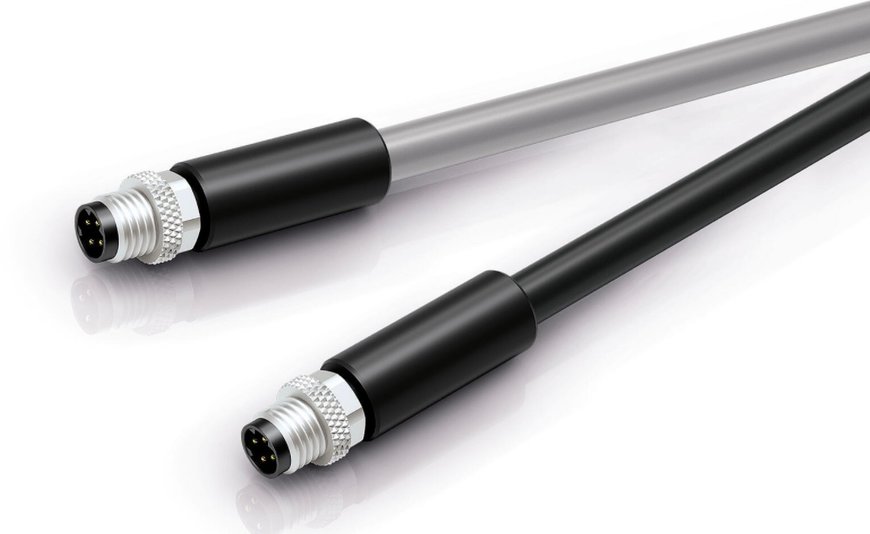 Reliable EMC with 360° shielding: M8 cable connectors for sensitive applications
